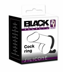 Black Velvets péniszgyűrű gátstimulálóval