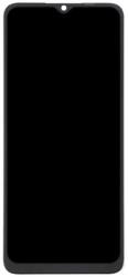 Oppo Realme C35 RMX3511 előlap keret, lcd kijelző és érintőpanel fekete, gyári