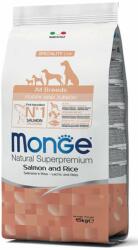 Kutya eledel MONGE Dog Puppy lazac-rizs (2, 5 / 15 kg) (15 kg-os kiszerelés) (H061009)