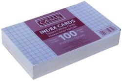  Caesar kockás 100db/csomag indexkártya (1110100-52) - officedepot