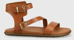 Ugg sandale de piele Solivan Strap femei, culoarea maro PPYY-OBD1JM_84X