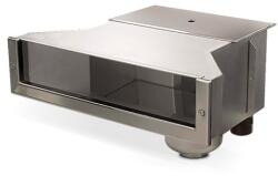 Astral Pool Skimmer Slim High Level rozsdamentes acélból, keret szélessége 50 cm, fóliás-, előregyártott és beton medencékhez