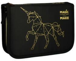 Starpak Unikornisos felszerelt tolltartó - Gold Unicorn