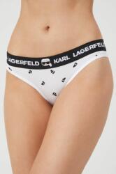 Karl Lagerfeld tanga culoarea alb PPYY-BID19W_00X