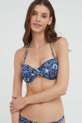 Pepe Jeans sutien de baie Fleur Top culoarea albastru marin PPYY-BID167_59X