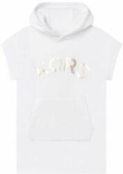Michael Kors rochie din bumbac pentru copii culoarea alb, mini, drept PPYY-SUG0CE_00X