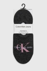 Calvin Klein Jeans sosete femei, culoarea gri 99KK-LGD0GL_90M