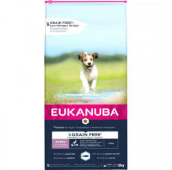 EUKANUBA Puppy & Junior Grain free Small&Medium Ocean Fish kutyatáp12kg