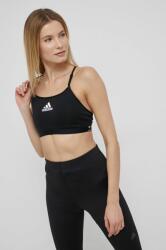 adidas Performance sutien sport HE9067 culoarea negru, neted PPYY-BID0TI_99X