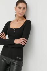 GUESS hosszú ujjú KARLEE női, fekete, W2YP46 KBCO2 - fekete XS