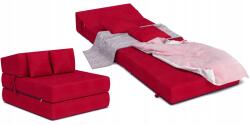  Összehajtható matrac 70x200 - piros