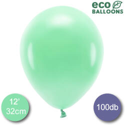 Belbal ECO lufi, latex, 30cm 100 db, menta zöld