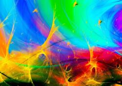 Enjoy - Puzzle Fractali curcubeu - 1 000 piese Puzzle