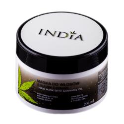 INDIA® Hajmaszk Kenderolajjal (200 ml)