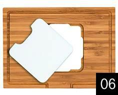 ELLECI atl01001 vágódeszka - kifutó termék!