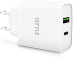 iStyle Adaptor priza iStyle 38W Pro Charger (20W USB-C; 18W USB-A) (PL9915101100107)