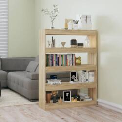vidaXL Bibliotecă/Separator cameră, stejar sonoma, 100x30x135 cm (811757) Biblioteca
