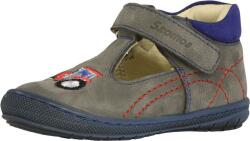 Szamos 3285-208210 18 nyitott cipő szürke-kék