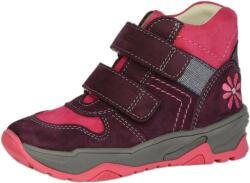 Szamos 1609-500112 29 lila/pink 2tépős boka cipő
