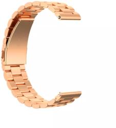 Alphajack Samsung Galaxy Watch 22mm fém óraszíj rose gold színű Alphajack