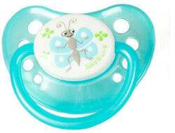 Baby Bruin Játszócumi Pillangó, kék szilikon fogszabályzós (méret: 2) 5 - 18 hó - baby-life