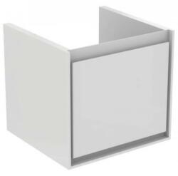 Ideal Standard Fürdőszobaszekrény mosdó alá Ideal Standard Connect Air 43x40x40, 2 cm szürke tölgyfa / fehér kombinációban mat E0842PS (E0842PS)