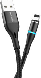 BOROFONE Cablu Borofone BU16 Skill USB la Lightning, 1.2m Negru (BORCBU16SULBK)
