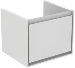Ideal Standard Fürdőszobaszekrény mosdó alá Ideal Standard Connect Air 48x40x40, 9 cm világosszrüke fényes / fehér matt kombinációban E0844EQ (E0844EQ)