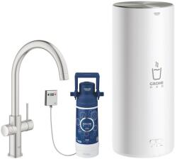 GROHE Mosogató csaptelep GROHE Red leeresztőszeleppel supersteel 30079DC1 (30079DC1)