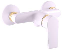RAV SLEZÁK Zuhany csaptelep RAV SLEZÁK COLORADO zuhanyszett nélkül 150 mm fehér/arany CO181.5BZ (CO181.5BZ)