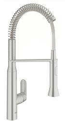 GROHE Mosogató csaptelep GROHE K7 leeresztőszeleppel supersteel 31379DC0 (31379DC0)