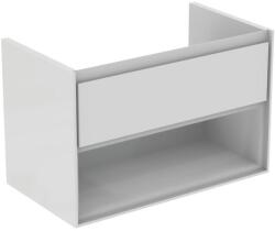 Ideal Standard Fürdőszobaszekrény mosdó alá Ideal Standard Connect Air 80x51, 7x44 cm barna matt / fehér matt kombinációban E0827VY (E0827VY)