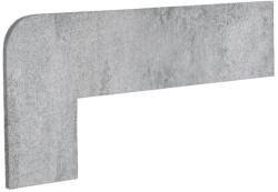 Exagres Lépcső Lábazat Bal Exagres Opera beton silver 42, 3X17, 5 cm matt OPERAZRISI (OPERAZRISI)