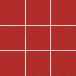 Rako Mozaik Rako Color Two piros 10x10 cm fényes GAA0K359.1 (GAA0K359.1)