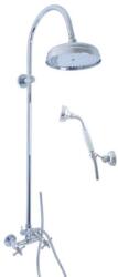 RAV SLEZÁK Zuhany csaptelep RAV SLEZÁK MORAVA zuhanyszettel együtt 150 mm króm MK381.53 (MK381.53)