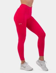 NEBBIA Active High Waist Smart Pocket rózsaszín leggings - NEBBIA L