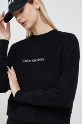 Calvin Klein felső fekete, női, nyomott mintás - fekete XS - answear - 42 990 Ft
