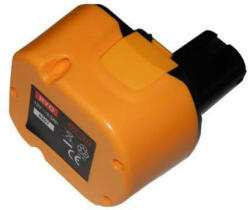 VHBW Elektromos szerszám akkumulátor Ryobi 1400143, 1400652 - 3300 mAh, 12 V, NiMH (WB-800104738)