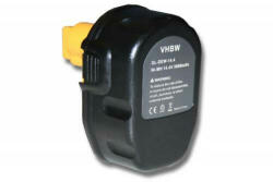 VHBW Elektromos szerszám akkumulátor Dewalt DC9091 - 3000 mAh, 14.4 V, NiMH (WB-800103399)