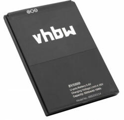 VHBW Telefon akkumulátor akku Blackview BV5000 - 5000mAh, 3.8V, Li-polymer (WB-888200114) - kulsoaksi