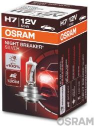 OSRAM Bec incandescent, lumină de drum/de zi OSRAM Night Breaker Silver H7 12V 64210NBS