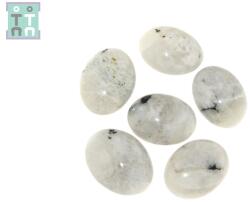Palm Stone Piatra Lunii Rainbow Minerala Naturala - 36-39 x 26-30 x 15-20 mm - (XXL) - 1 Buc