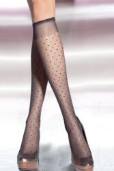 Fiore Дамски чорапи на точки в черен цвят TRISHA 20 denEH-13918-BLACK - Черен, размер UNI