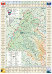 Harta județului Bihor - stiefel - 12,00 RON