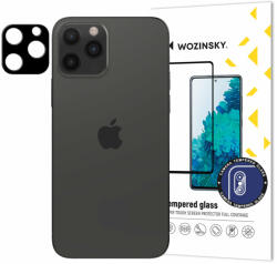 Wozinsky 9H edzett védőüveg kamerára Apple iPhone 12 Pro telefonhoz - Fekete