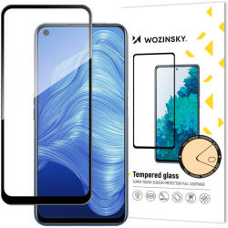 Wozinsky edzett védőüveg a Realme 7 telefonhoz - Fekete