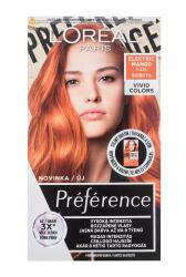 L'Oréal Préférence Vivid Colors vopsea de păr 60 ml pentru femei 7, 434 Electric Mango