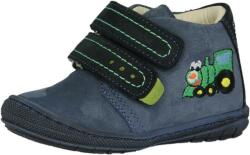 Szamos 1605-108210 17 cipő eslő lépés 2tépős kék-zöld
