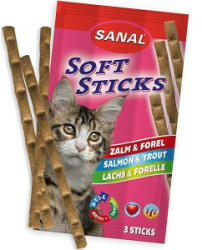 Sanal Cat Salmon and Trout 15 g, 3 sticks - shop4pet