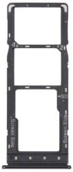 tel-szalk-192970794 Infinix Hot 10 fekete SIM & SD kártya tálca (tel-szalk-192970794)